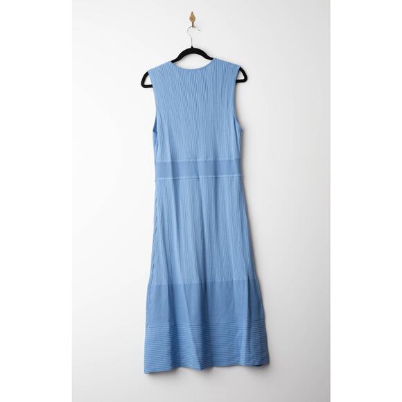 Jason Wu Collective Blue Knit Midi Dress Size XL - Picture 5 of 9